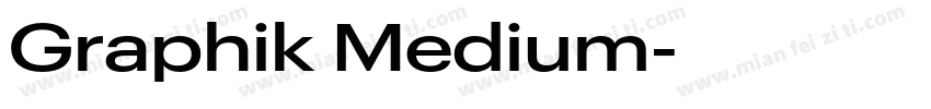 Graphik Medium字体转换